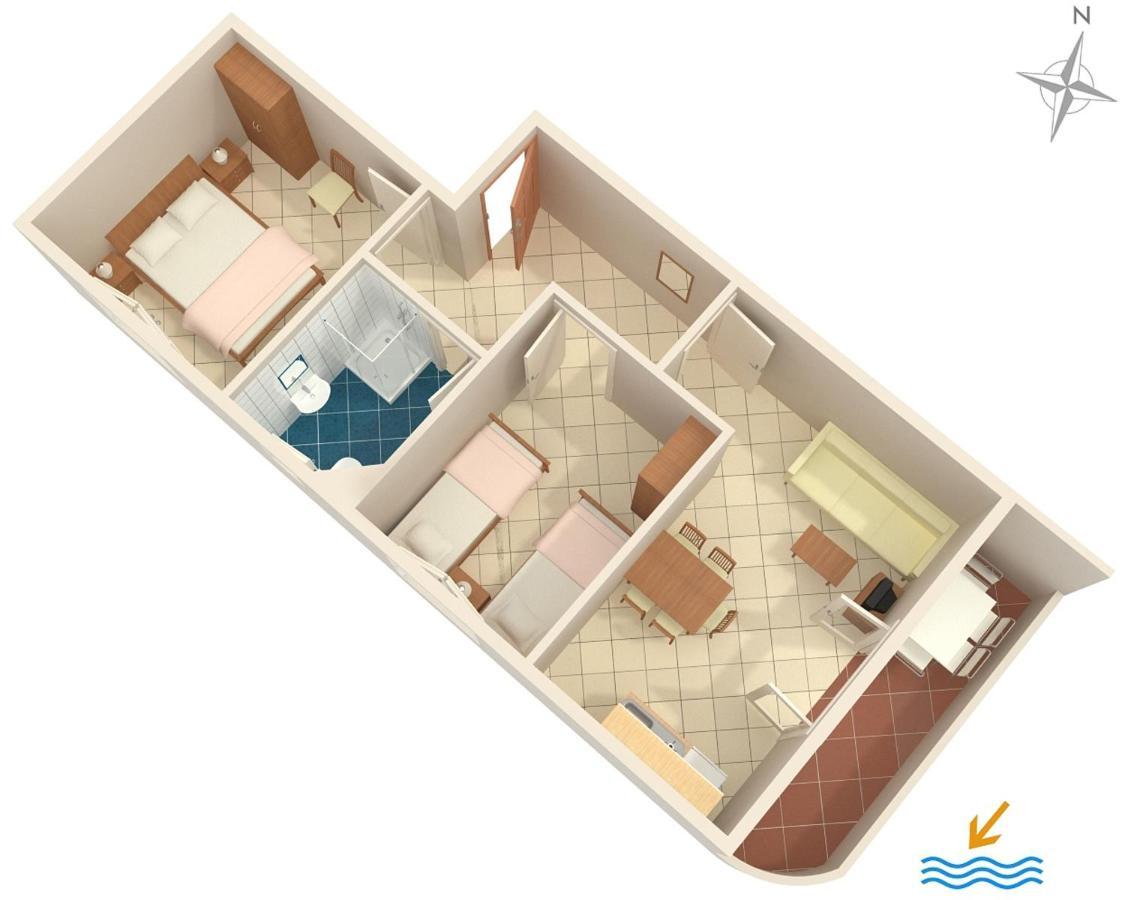 Apartments With A Parking Space Seget Vranjica, Trogir - 8507 エクステリア 写真